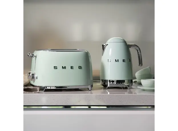 Тостер Smeg 50' Style Pastel Green TSF03PGEU (8017709263386), Страна регистрации бренда: Италия, Страна производитель: Китай, Доминирующий цвет: Зеленый - изображение 11