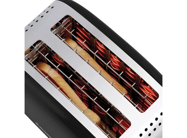 Тостер RUSSELL HOBBS Colours Plus 2S 26550-56, Страна регистрации бренда: Великобритания, Страна производитель: Китай, Доминирующий цвет: Черный - изображение 9