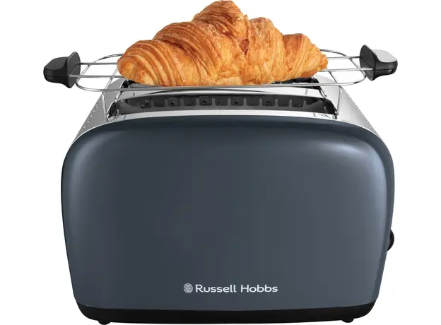 Тостер RUSSELL HOBBS Colours Plus 2S 26552-56, Страна регистрации бренда: Великобритания, Страна производитель: Китай, Доминирующий цвет: Серый - изображение 4