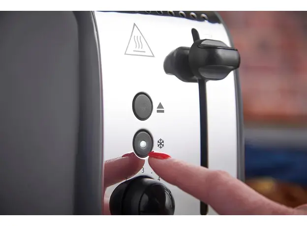 Тостер RUSSELL HOBBS Colours Plus 2S 26552-56, Страна регистрации бренда: Великобритания, Страна производитель: Китай, Доминирующий цвет: Серый - изображение 10