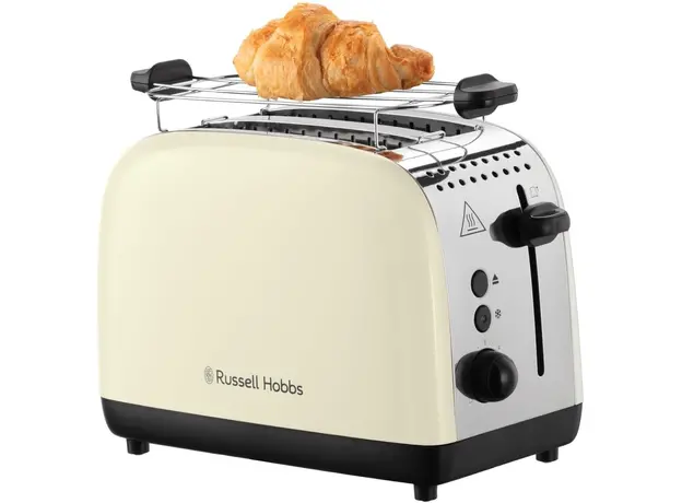 Тостер RUSSELL HOBBS Colours Plus 2S 26551-56, Страна регистрации бренда: Великобритания, Страна производитель: Китай, Доминирующий цвет: Белый - изображение 4