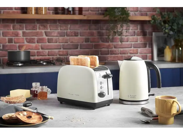 Тостер RUSSELL HOBBS Colours Plus 2S 26551-56, Страна регистрации бренда: Великобритания, Страна производитель: Китай, Доминирующий цвет: Белый - изображение 12