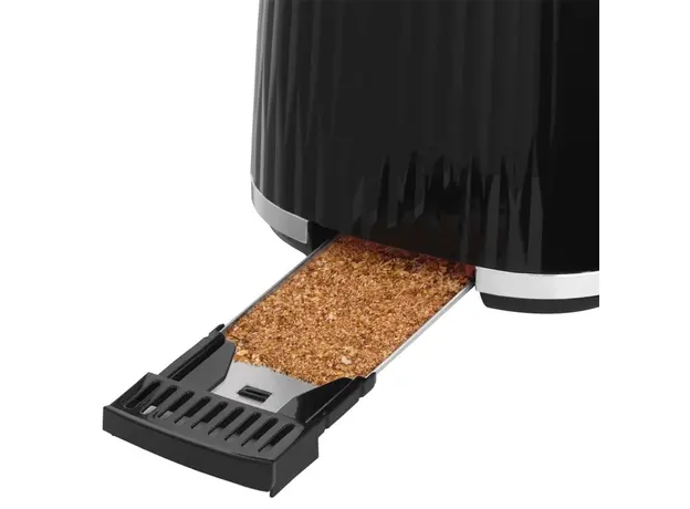Тостер RUSSELL HOBBS Eden 2S 27371-56 Black, Страна регистрации бренда: Великобритания, Страна производитель: Китай, Доминирующий цвет: Черный - изображение 4
