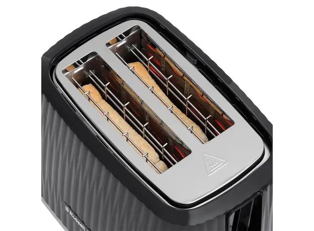 Тостер RUSSELL HOBBS Eden 2S 27371-56 Black, Страна регистрации бренда: Великобритания, Страна производитель: Китай, Доминирующий цвет: Черный - изображение 5