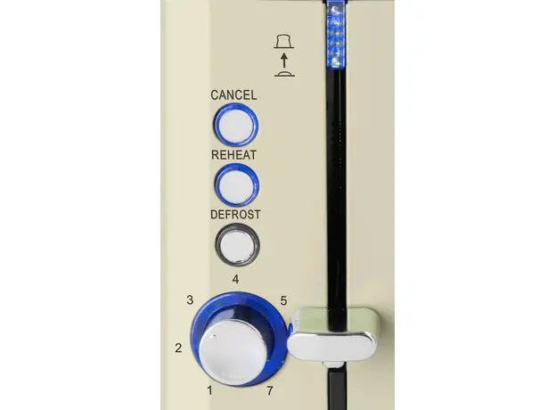 Тостер ECG Vintage ST2766 Vanilla, Страна регистрации бренда: Чехия, Страна производитель: Китай, Доминирующий цвет: Бежевый - изображение 8