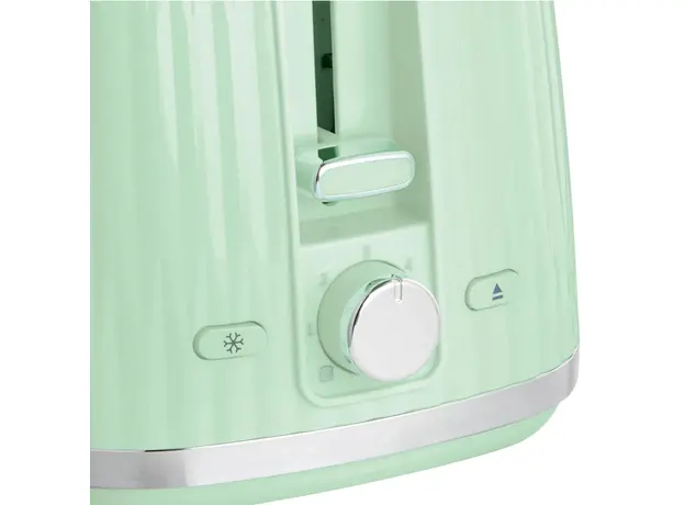Тостер RUSSELL HOBBS Eden 2S 27374-56 Pistachio, Страна регистрации бренда: Великобритания, Страна производитель: Китай, Доминирующий цвет: Фисташковый - изображение 2