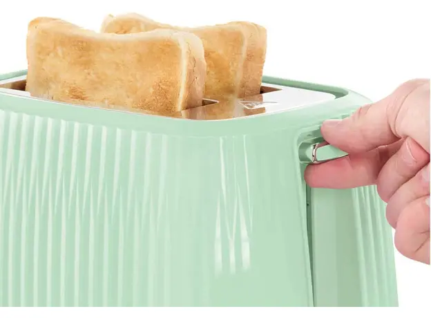 Тостер RUSSELL HOBBS Eden 2S 27374-56 Pistachio, Страна регистрации бренда: Великобритания, Страна производитель: Китай, Доминирующий цвет: Фисташковый - изображение 5
