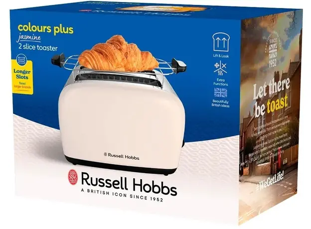 Тостер Russell Hobbs 26930-56 Colours Plus 2S Jasmine - изображение 7