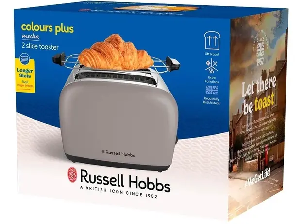 Тостер Russell Hobbs 26931-56 Colours Plus 2S Mocha - изображение 7