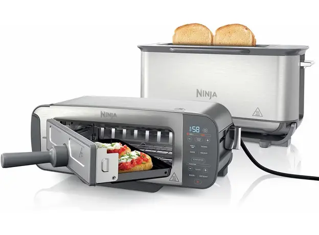 Тостер Ninja Foodi 3-in-1 Toaster, Grill & Panini Press ST202 - изображение 6