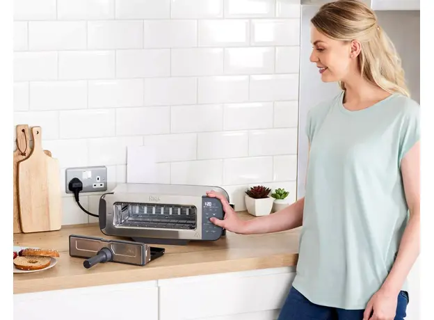 Тостер Ninja Foodi 3-in-1 Toaster, Grill & Panini Press ST202 - изображение 9