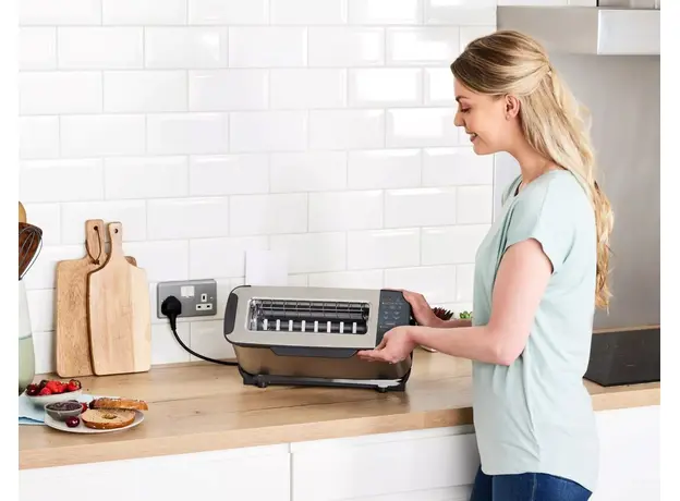 Тостер Ninja Foodi 3-in-1 Toaster, Grill & Panini Press ST202 - изображение 14
