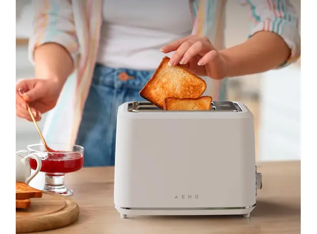 Тостер AENO TS1W, Страна регистрации бренда: Китай, Страна производитель: Китай, Доминирующий цвет: Белый - изображение 13