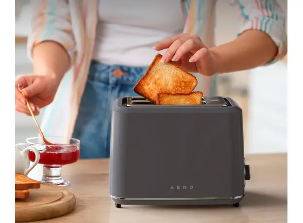 Тостер AENO TS1G, Страна регистрации бренда: Китай, Страна производитель: Китай, Доминирующий цвет: Серый - изображение 20