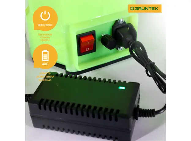 Аккумуляторный опрыскиватель Gruntek 12 л BS-12-3BP - изображение 6