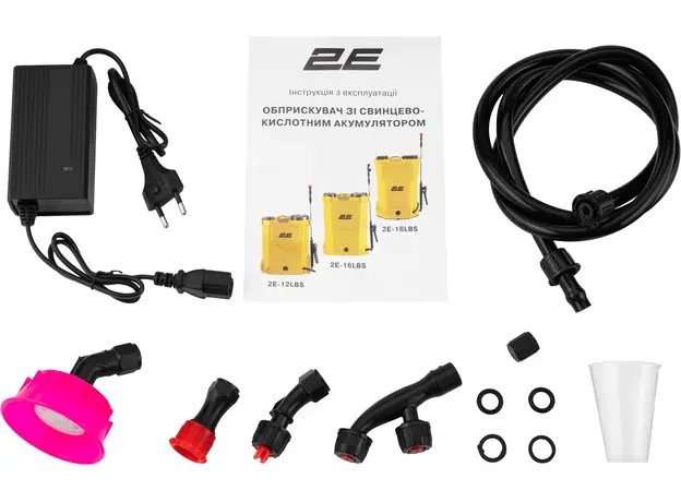 Опрыскиватель аккумуляторный 2E AquaSpray 18LR 2E-18LBS - изображение 19