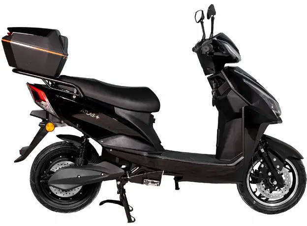 Электроскутер Atlas Spider 2 Box 2000W Plus Black (4030_atlas), Цвет: Черный - изображение 3