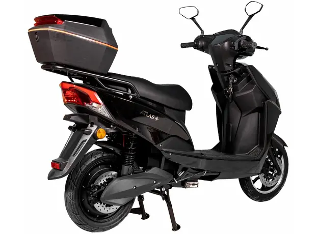 Электроскутер Atlas Spider 2 Box 2000W Plus Black (4030_atlas), Цвет: Черный - изображение 2