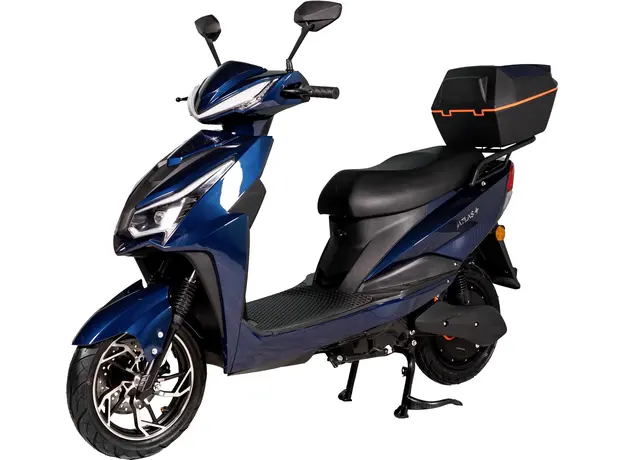 Электроскутер Atlas Spider 2 Box 2000W Plus Cyan Blue (4031_atlas), Цвет: Синий 