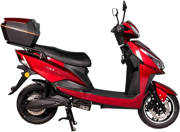 Электроскутер Atlas Spider 2 Box 2000W Plus Red (4032_atlas), Цвет: Красный - изображение 4
