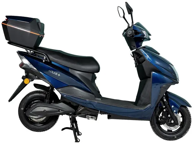 Электроскутер Atlas Falcon Box 1800 Вт Cyan Blue (3137_atlas), Цвет: Синий - изображение 3
