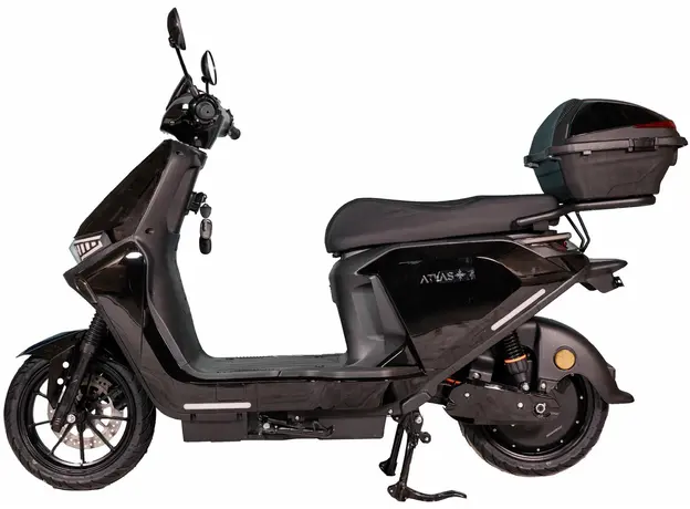 Электроскутер Atlas Shark 2 Box 2000 Вт Black (3165_atlas) - изображение 3