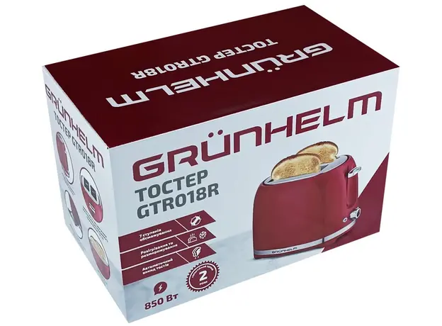 Тостер Grunhelm GTR018R (BP142680) - изображение 5