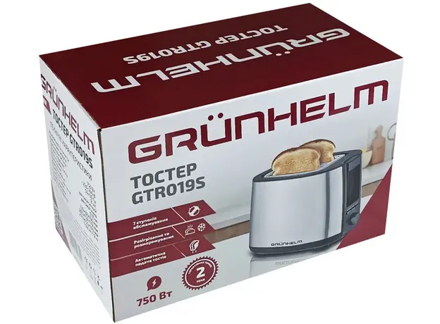 Тостер Grunhelm GTR019S (BP142682) - изображение 6