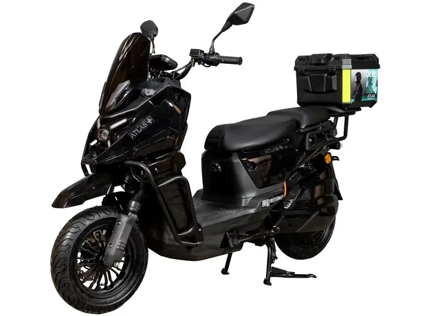 Электроскутер Atlas Tour Box 2000W Black (3182), Цвет: Черный 