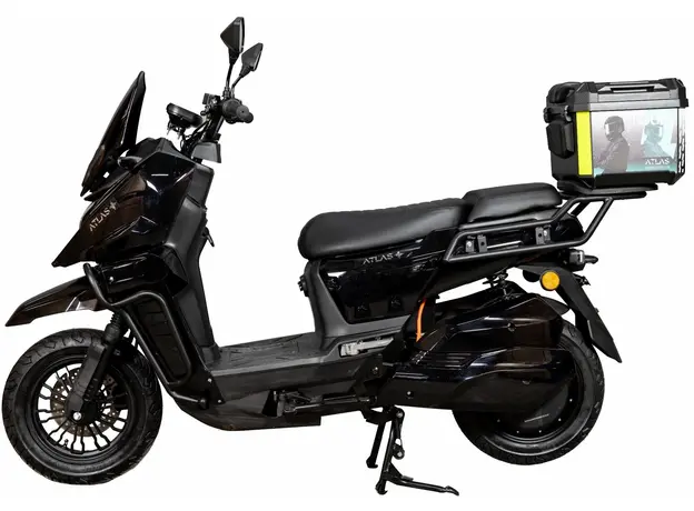 Электроскутер Atlas Tour Box 2000W Black (3182), Цвет: Черный - изображение 2