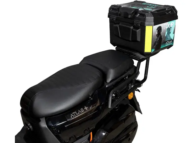 Электроскутер Atlas Tour Box 2000W Black (3182), Цвет: Черный - изображение 10