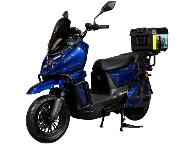 Электроскутер Atlas Tour Box 2000W Cyan Blue (3183) 