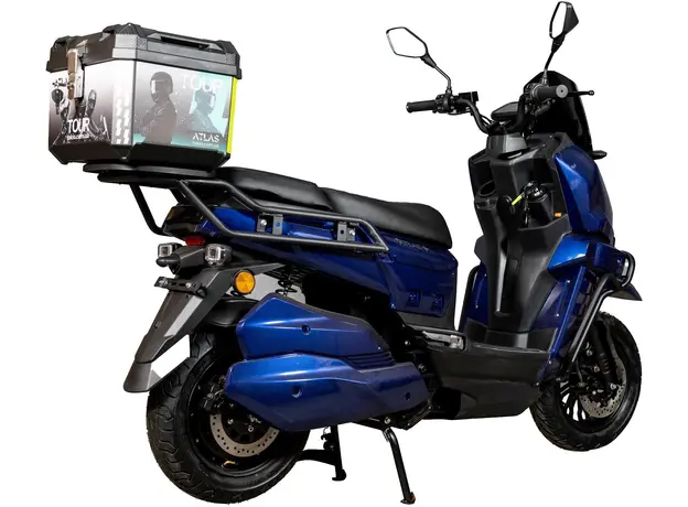 Электроскутер Atlas Tour Box 2000W Cyan Blue (3183) - изображение 2