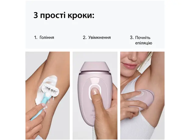 Фотоэпилятор Braun Silk Expert Mini PL1111 + Бритва Gillette Venus Extra Smooth + Косметичка (8700216937375) - изображение 7
