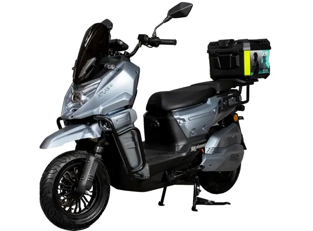 Электроскутер Atlas Tour Box Plus 2500W Grey (3187), Цвет: Серый 