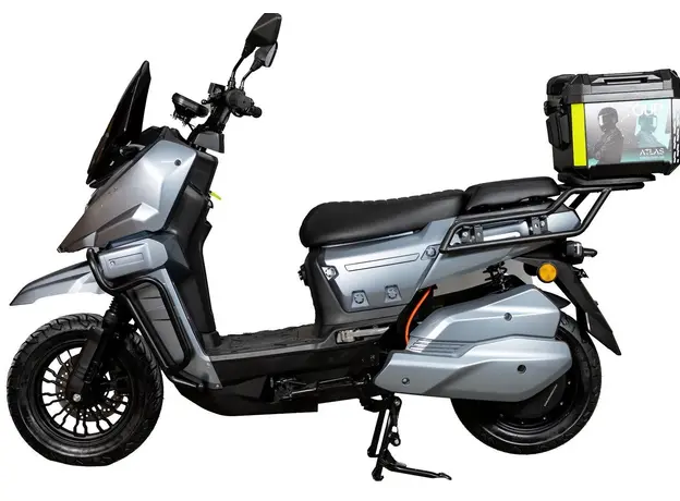 Электроскутер Atlas Tour Box Plus 2500W Grey (3187), Цвет: Серый - изображение 3