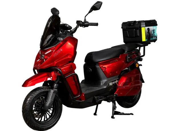 Электроскутер Atlas Tour Box Plus 2500W Red (3188), Цвет: Красный 
