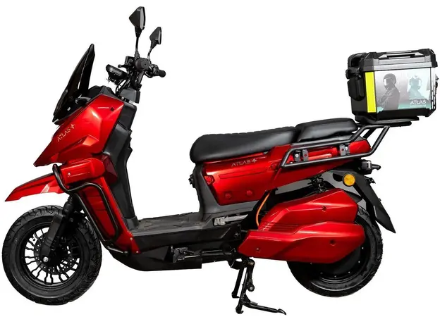 Электроскутер Atlas Tour Box Plus 2500W Red (3188), Цвет: Красный - изображение 3