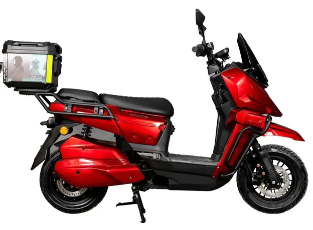 Электроскутер Atlas Tour Box Plus 2500W Red (3188), Цвет: Красный - изображение 4
