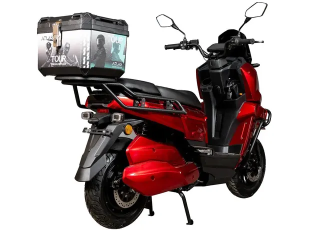 Электроскутер Atlas Tour Box Plus 2500W Red (3188), Цвет: Красный - изображение 2