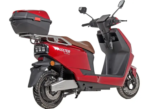 Электроскутер Maxxter LUMINA (Red), Страна регистрации бренда: Україна, Страна производитель: Китай, Цвет: Красный - изображение 4
