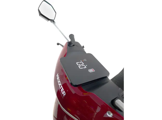 Электроскутер Maxxter LUMINA (Red), Страна регистрации бренда: Україна, Страна производитель: Китай, Цвет: Красный - изображение 10