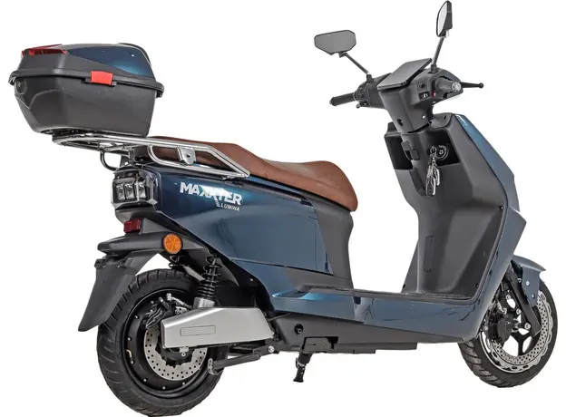 Электроскутер Maxxter LUMINA (Blue), Страна регистрации бренда: Україна, Страна производитель: Китай, Цвет: Синий - изображение 3