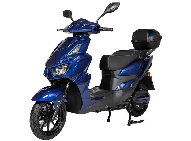 Электроскутер ATLAS Tiger Box Plus 2000W Cyan Blue (3122_atlas), Цвет: Синий 
