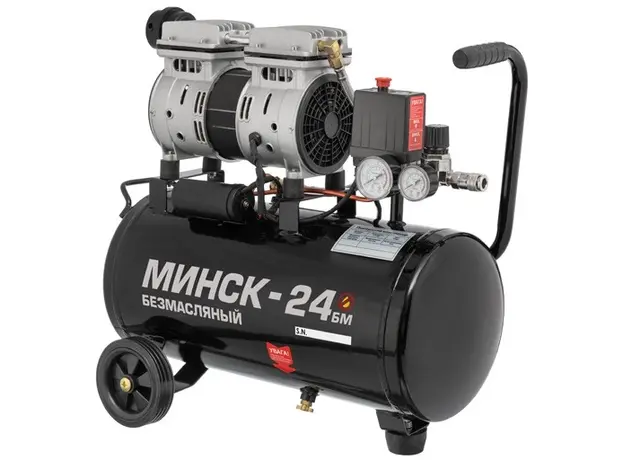 Компрессор Intertool PT-0019 24 л сеть (230 В) 