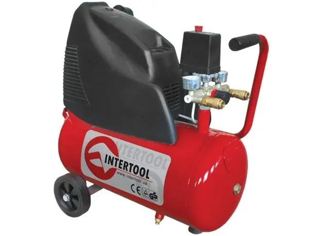 Компрессор Intertool Storm PT-0012 24 л сеть (230 В) 
