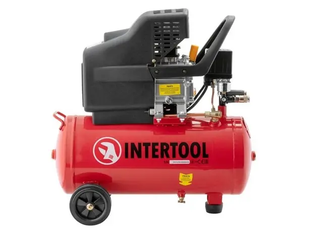 Компрессор Intertool PT-0009 24 л - изображение 2