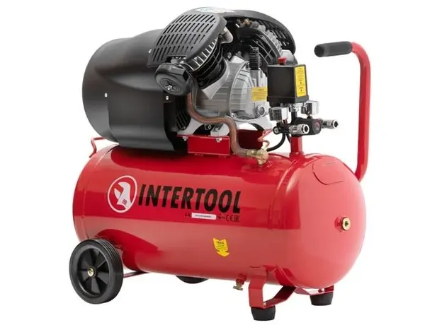 Компрессор Intertool PT-0004 50 л сеть (230 В) - изображение 3