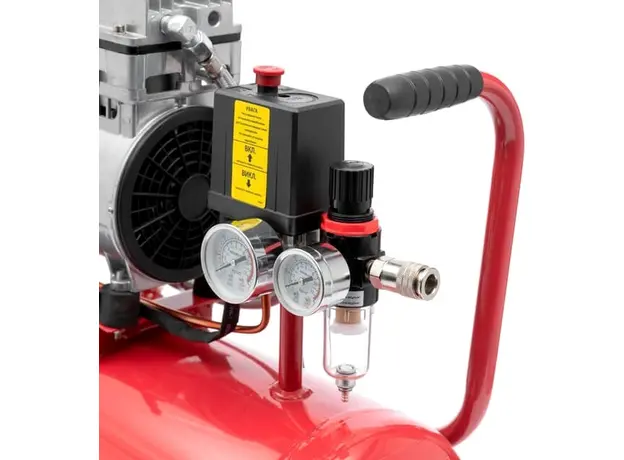 Компрессор Intertool PT-0022 24 л сеть (230 В) осушитель - изображение 5