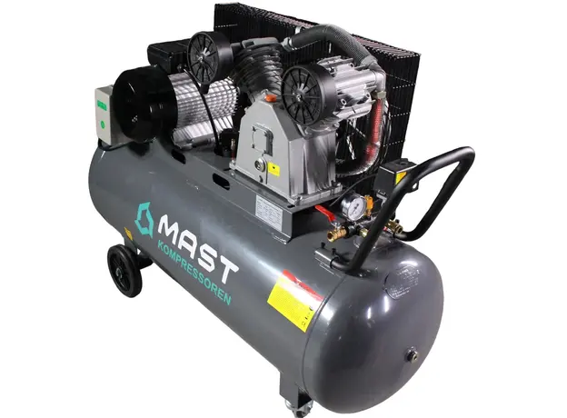 Компрессор Mast VA90/200L 400 200 л сеть (380 В) - изображение 2